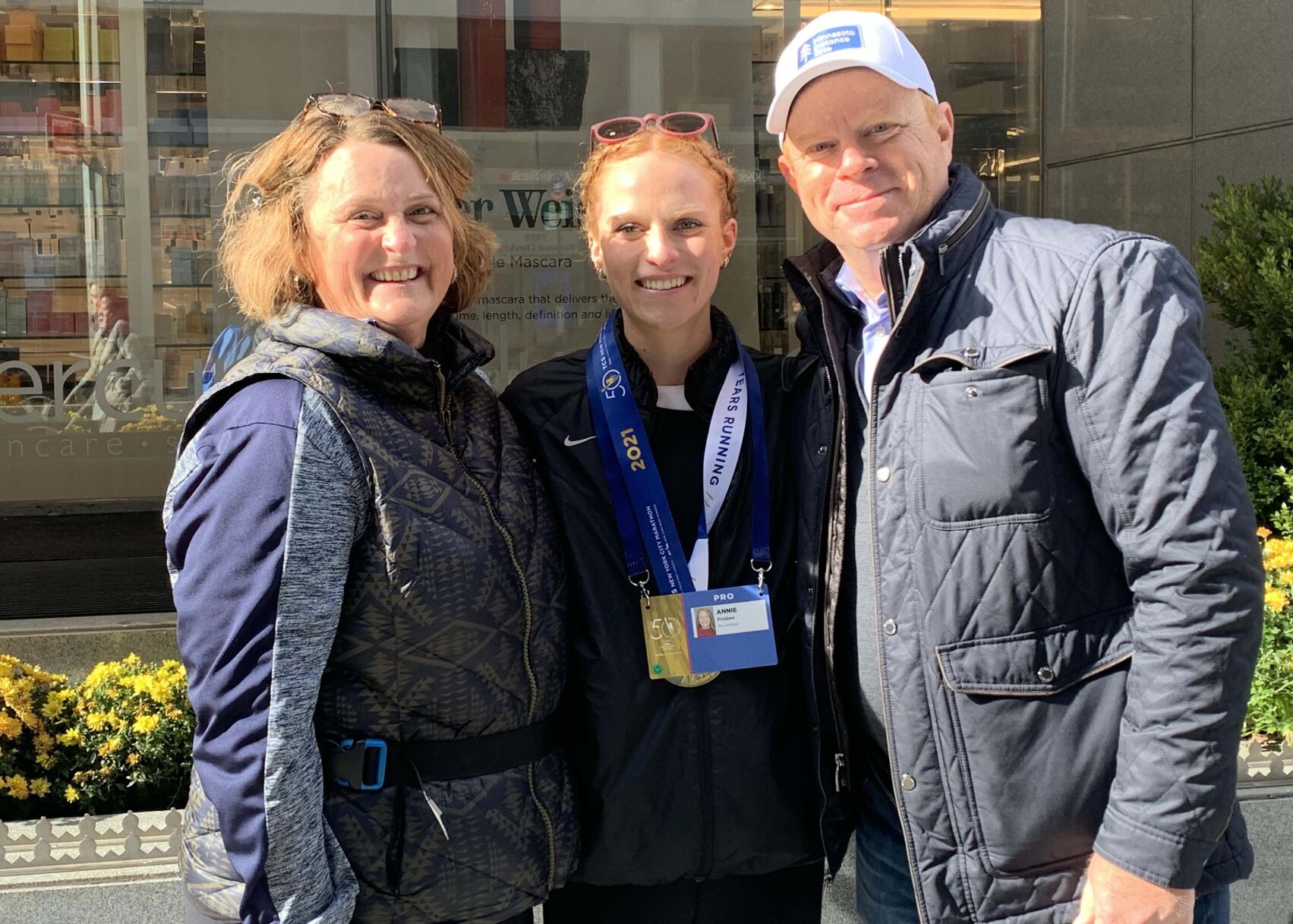 Shari, Annie and Matt Frisbie